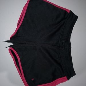 Dansink size 4/6 black and pink shorts